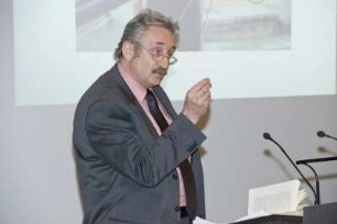Übergabe und Präsentation der Filmdokumentation "Der Wiederaufbau der Dresdner Frauenkirche - die weltweit wirkende Bürgerinitiative" von Ernst Hirsch im Vortragssaal der Sächsischen Landesbibliothek - Staats- und Universitätsbibliothek Dresden