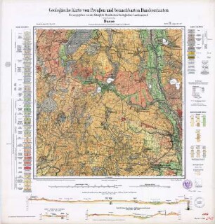 [2329] Nusse, Geologische Karte von Preußen und benachbarten Bundesstaaten