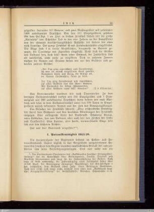 4. Patrouillentätigkeit 1915/16