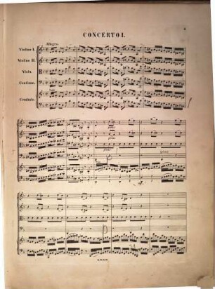 Johann Sebastian Bach's Werke, 17. Kammermusik. Zweiter Band : Sieben Concerte für Clavier mit Orchesterbegleitung, Nr. 1 d-Moll, Nr. 2 E-Dur, Nr. 3 D-Dur, Nr. 4 A-Dur, Nr. 5 f-Moll, Nr. 6 F-Dur, Nr. 7 g-Moll ; Tripel-Concert für Clavier, Flöte und Violine mit Orchesterbegleitung, a-Moll ; Anhang