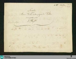 Duets - Don Mus.Ms. 2145 : pf, vl; B|b; BenP 577