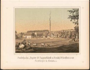 Pressspahn-, Papier- & Pappenfabrik v. Sendig & Reussmanns Nachfolger in Zwönitz. I.