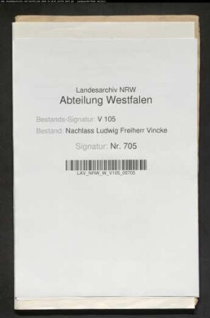 Gutachten (Vinckes?) betr. die Ruhrschiffahrt und deren Kassenverwaltung (Abschr.)