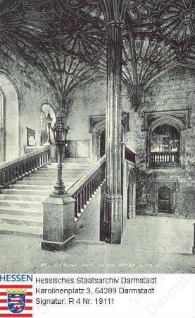 Großbritannien, Oxford / Christ Church, Hall Staircase, Interieur