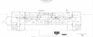 Bad Wildbad: Empfangsgebäude Verwaltungsgebäude Grundriß 2.Stock