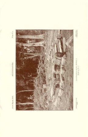Plate II. A. Anurádhapura. Abhayagiriya ruins: Section I. Pilima-gé No. 2.