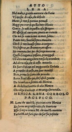 La Lena : Comedia