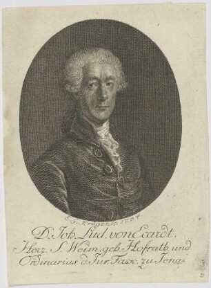 Bildnis des Joh. Lud. von Ecardt