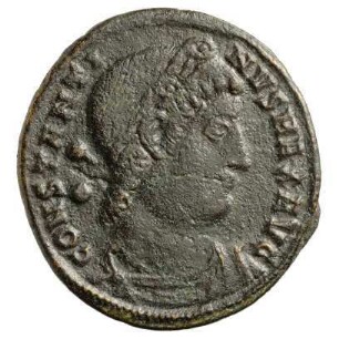 Münze, Follis, Aes 3, 330 - 333 n. Chr.