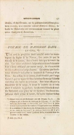 9. Voyage De Mahomet Dans Le Ciel