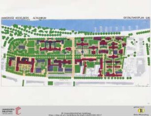 Altklinikum Gestaltungsplan 6/85 (Plan)