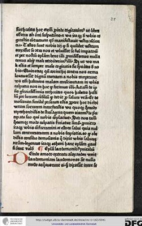Deinde amoto exercitu Alexander venit Lacedomoniam Lacedomones autem nullo modo acquevererunt ei...
