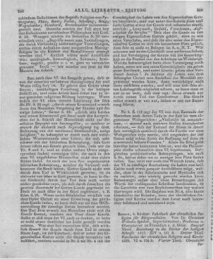 Spieker, C. W.: Lehrbuch der christlichen Religion für Bürgerschulen. T. 2-4. Berlin: Rücker 1827-28