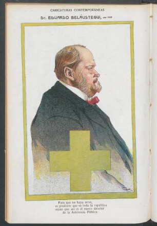 Dr. Eduardo Belmústegui : Caricaturas contemporáneas
