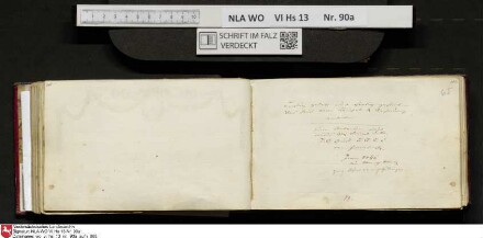 Stammbuch des Ernst Philipp Ludwig Zellmann (1763-1795) aus
                           Braunschweig