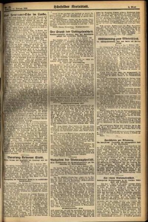 Dritte Ausgabe vom Samstag, den 11. Februar 1928.