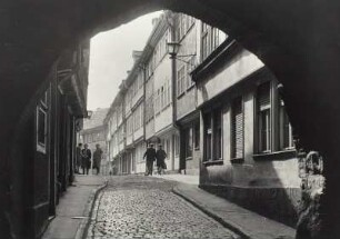 Erfurt-Altstadt. Krämerbrücke (1325)