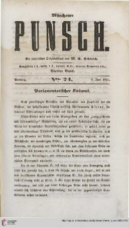 Nro. 24 (8. Juni 1851)