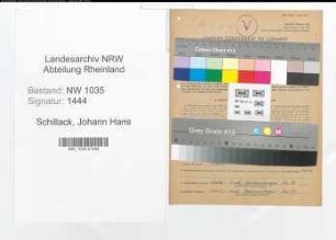 Entnazifizierung Johann Hans Schillack , geb. 16.05.1909 (Grubensteiger)