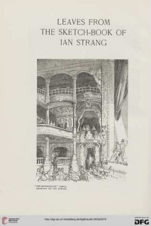 86: Leaves from the sketch-book of Ian Strang