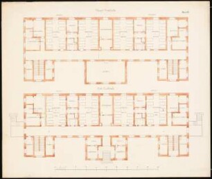 Jüdisches Krankenhaus, Berlin-Mitte: Grundrisse