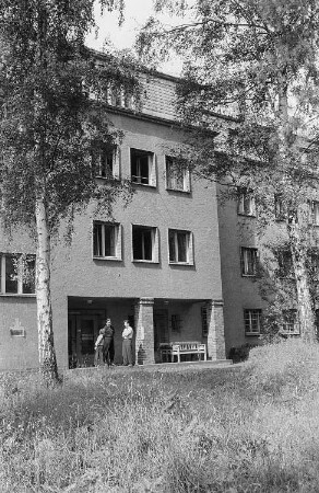 Ansicht eines Studentenwohnheimes (?) in Leipzig-Dölitz