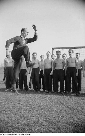 Studenten während des Trainings