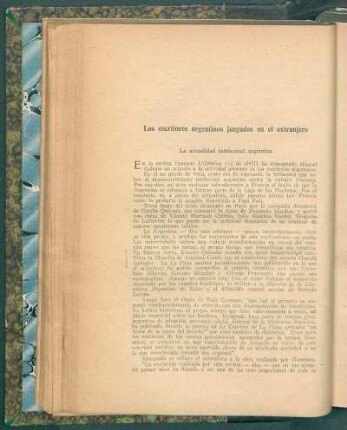 Los escritores argentinos juzgados en el extranjero