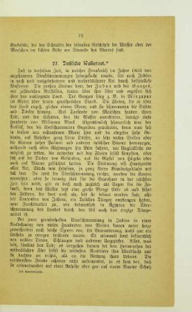 27. Indische Wassernot