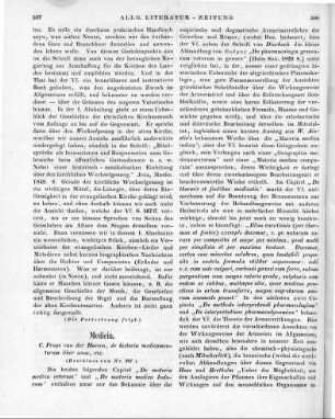 Hoeven, C. P.: De historia medicamentorum in usum juventutis academicae liber unus. Lugduni Batavorum: Luchtmans 1847 (Beschluss von Nr. 207)