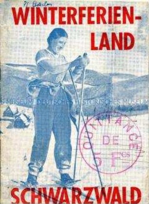 Kommunistische Tarnschrift mit dem Aufruf des EKKI zum 20. Jahrestag der Oktoberrevolution im Layout eines Reiseführers für den Schwarzwald