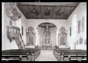 Kirche innen nach Osten