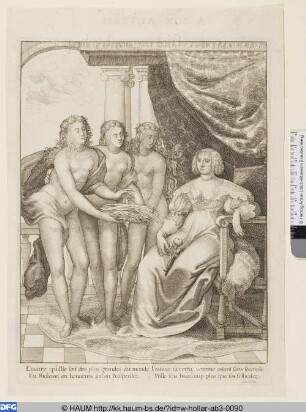 Maria von Oranien und die drei Grazien