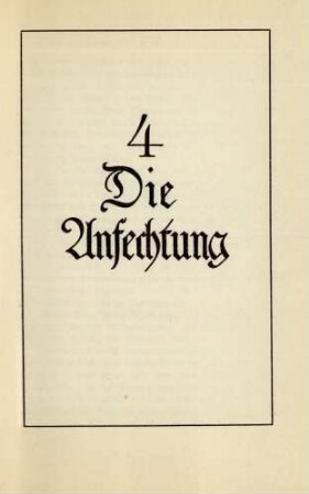 4 Die Anfechtung