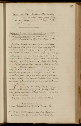Zeugnisse der Studierenden von anderen Universitäten [Vorlage bei der Immatrikulation in Göttingen]