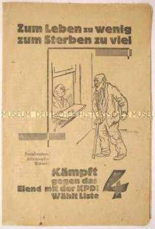 Programmatischer Wahlaufruf der Kommunistischen Partei Deutschlands zur Reichstagswahl