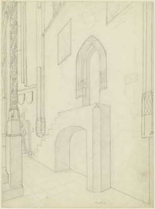 Schwanenritterkapelle im Chor der Gumbertuskirche in Ansbach