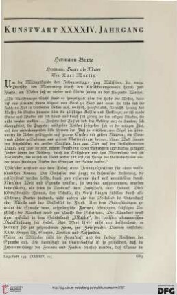 Heft 11 (Augustheft 1931)