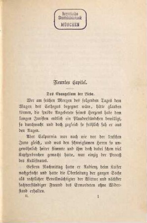 Paulus : Roman aus der Zeit des Kaisers Marcus Aurelius, 2