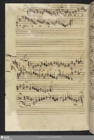[Isaac, Heinrich: Messe: Sanctus und Agnus Dei]