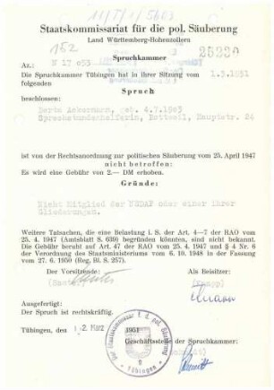 Ackermann, Berta