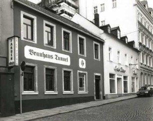 Mittweida, Freiberger Straße 4. Wohnhaus mit "Brauhaus Tunnel"