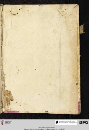 aus einer Hs. des 13./14. Jh.s: Kommentar zu Alexander de Villa Dei, Doctrinale