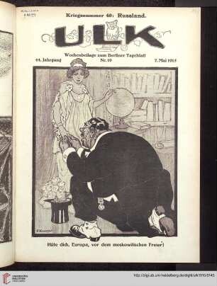 Hefte 19-22, Mai 1915