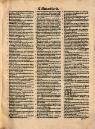 Collectarius iuris, nunc primu[m] impressus : ... pars auree et subtilis lecture Joan[n]is Gaufredi canonici de corona. .... 1, ... super primo et secundo libris decretaliu[m]. ...