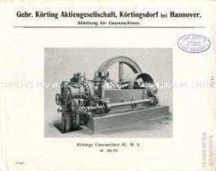 Gasmaschine für 80 bis 200 PS