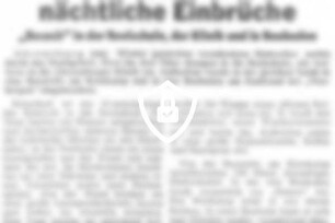 Ahrensburg: Mehrere nächtliche Einbrüche