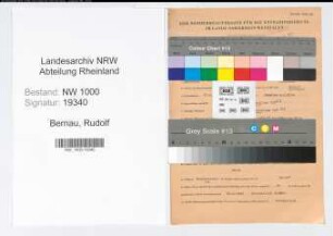 Entnazifizierung Rudolf Bernau, geb. 21.08.1904 (Verwaltungsangestellter)