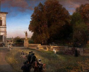 Im Park der Villa Borghese