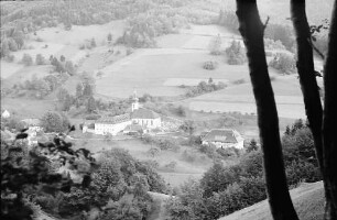Kloster St. Ulrich bei Bollschweil von der Höhe